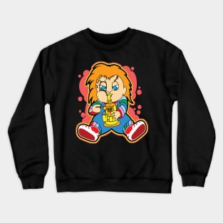 Chucky On Saturday Night Crewneck Sweatshirt